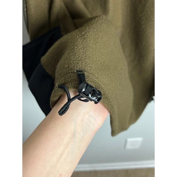 Woolrich Fleece Vest Medium Brown Full Zip Sleeveless Outdoor Hiking Size M Mens - Picture 7 of 7